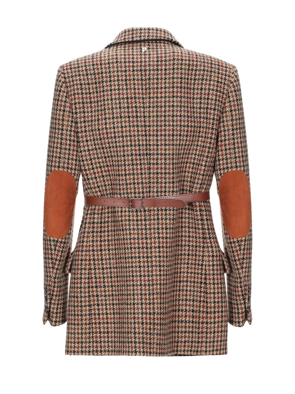 Dondup Houndstooth Blazer Jacket - 100% Virgin Wool